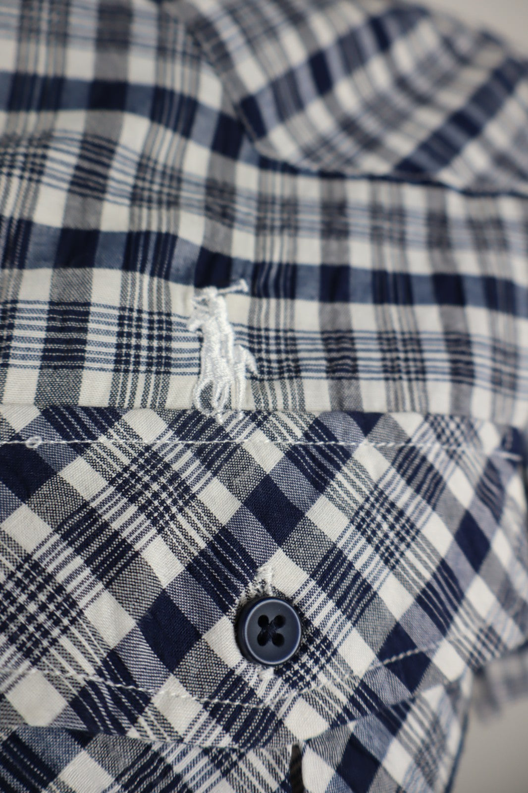 POLO RALPH LAUREN CAMICIA UOMO TG L 41 42 MAN CASUAL VINTAGE SHIRT COTONE COTTON