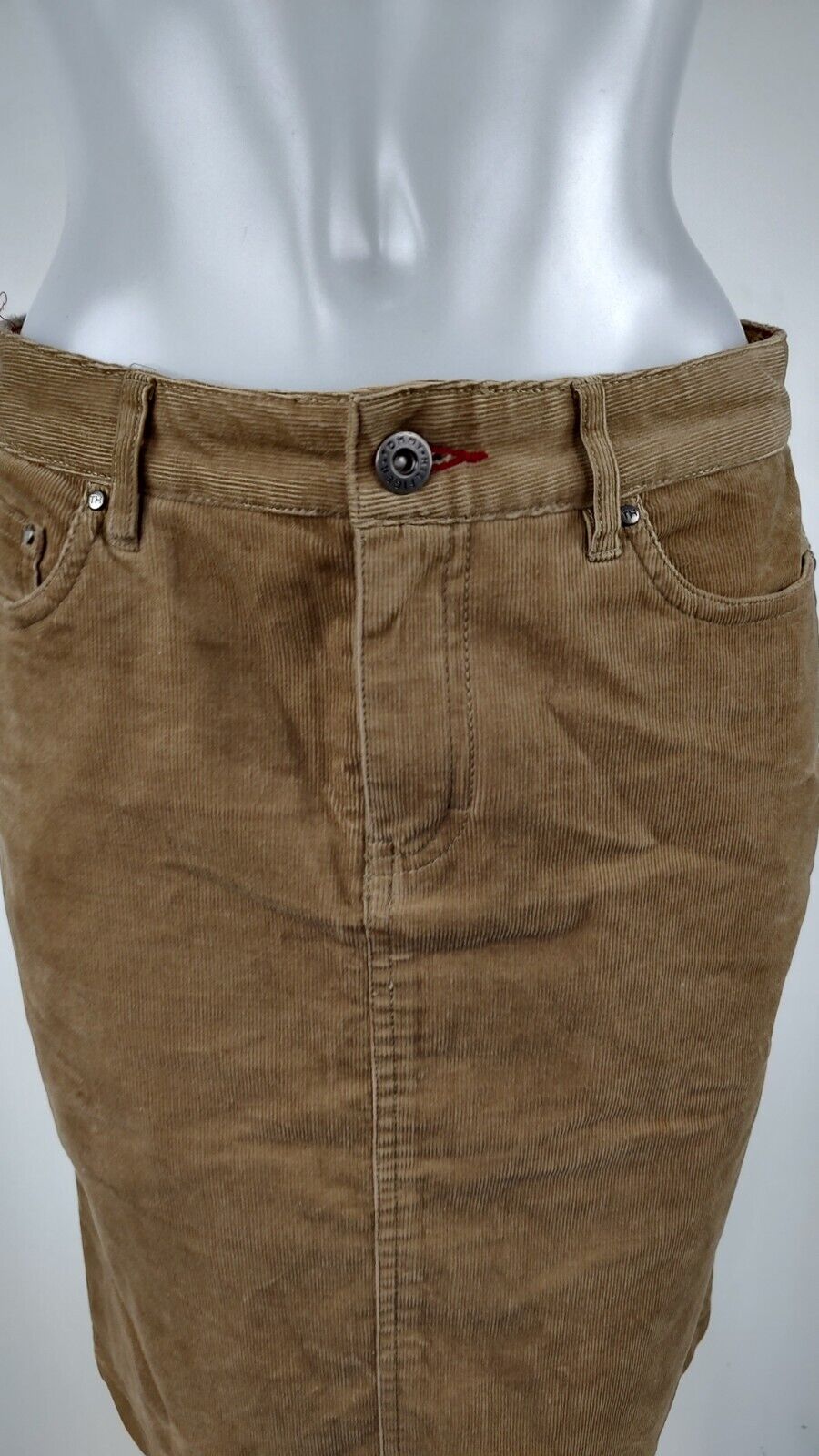 TOMMY HILFIGER GONNA DONNA WOMAN SKIRT Tg. 4 CASUAL VINTAGE COTONE VELLUTO