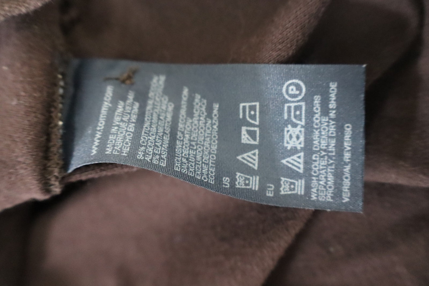 TOMMY HILFIGER POLO MAGLIA DONNA COTONE TG XS WOMAN SHIRT CASUAL VINTAGE