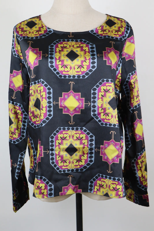 EMME MARELLA MAGLIA BLUSA DONNA TG. 42 WOMAN CASUAL VINTAGE T-SHIRT