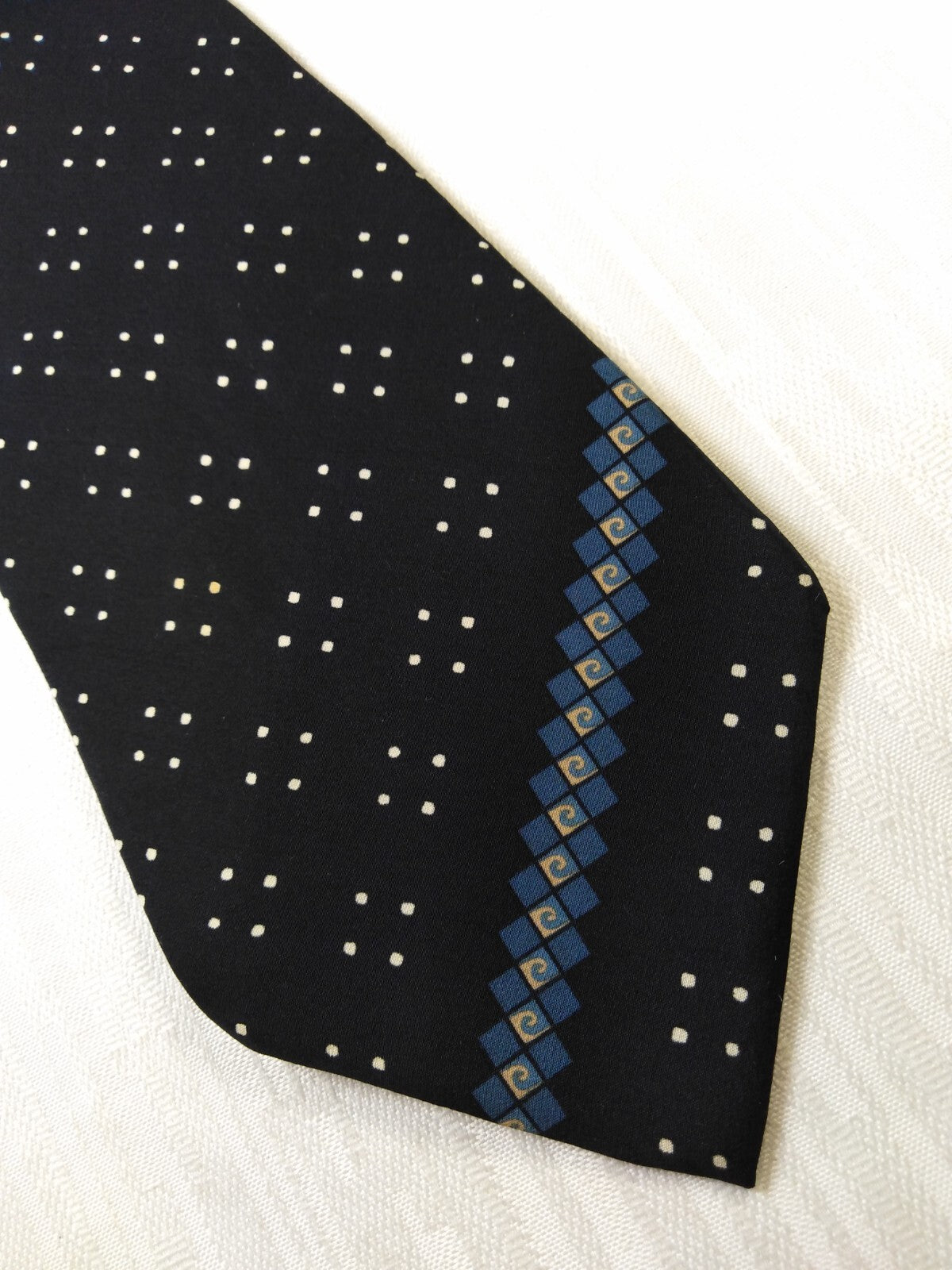 PIERRE CARDIN 100% SILK TIE SETA CRAVATTA NECKTIE MADE IN ITALY CLASSIC