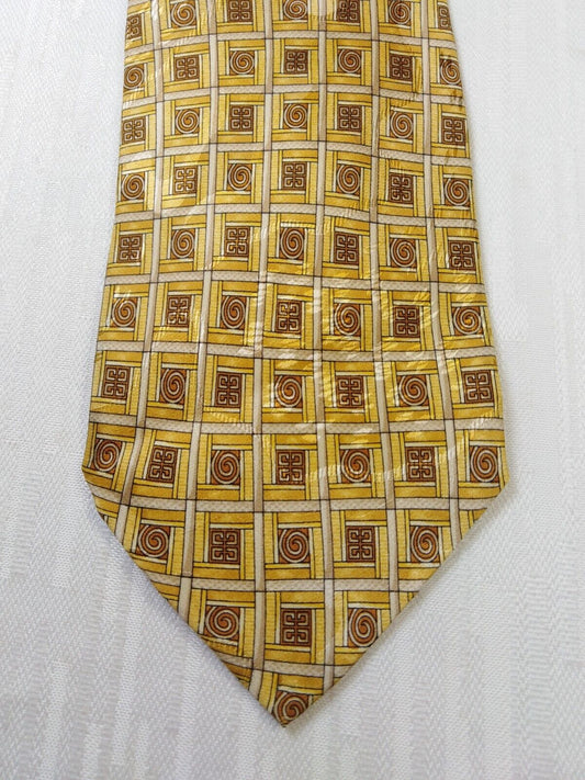 GIVENCHY 100% SILK TIE SETA CRAVATTA NECKTIE MADE IN ITALY CLASSIC