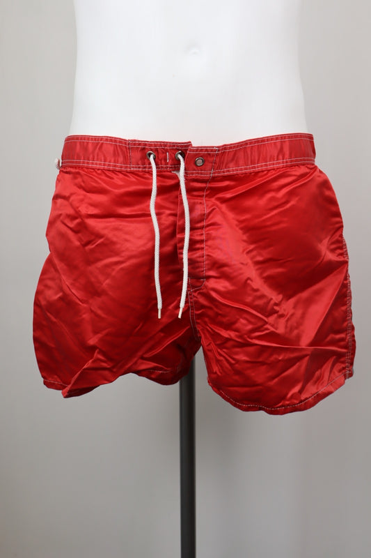 SUNDEK COSTUME PANTALONCINO MARE UOMO TG 36 MAN SWIMSUIT VINTAGE CASUAL LOGO