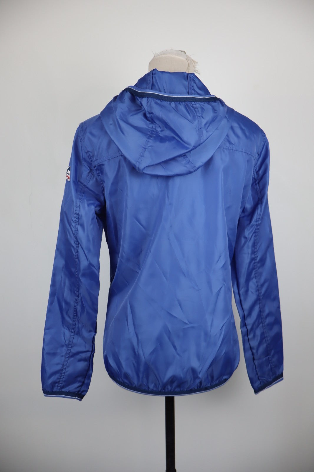 LONSDALE KWAY GIUBBINO DONNA TG M WOMEN IMPERMEABILE CASUAL JACKET VINTAGE BLU