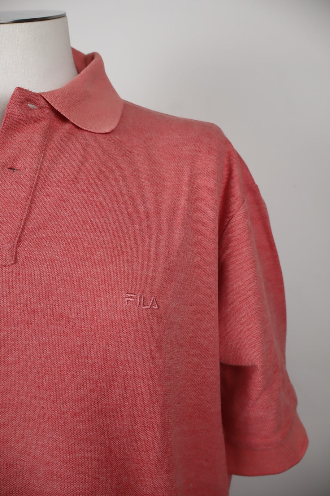 FILA POLO MAGLIA UOMO TG 56 MAN T-SHIRT CASUAL VINTAGE COTONE COTTON LOGO