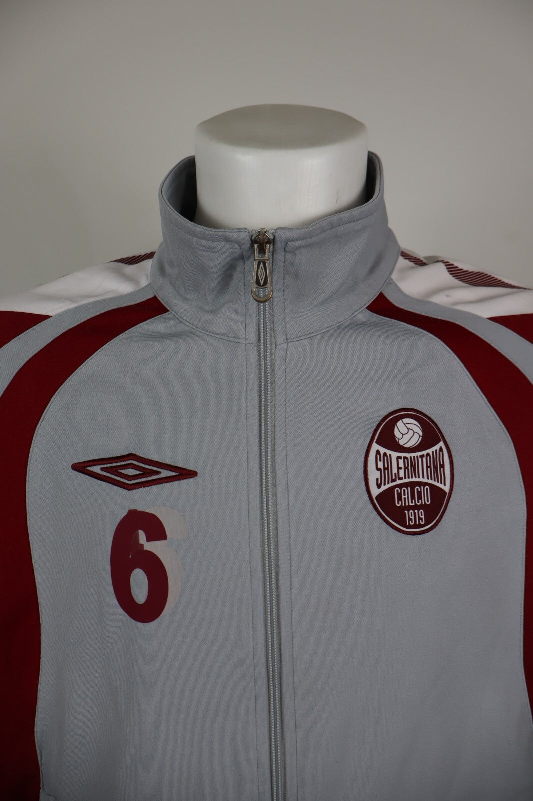 UMBRO SALERNITANA TUTA COMPLETA CALCIO UOMO Tg L TRACKSUIT SPORT VINTAGE
