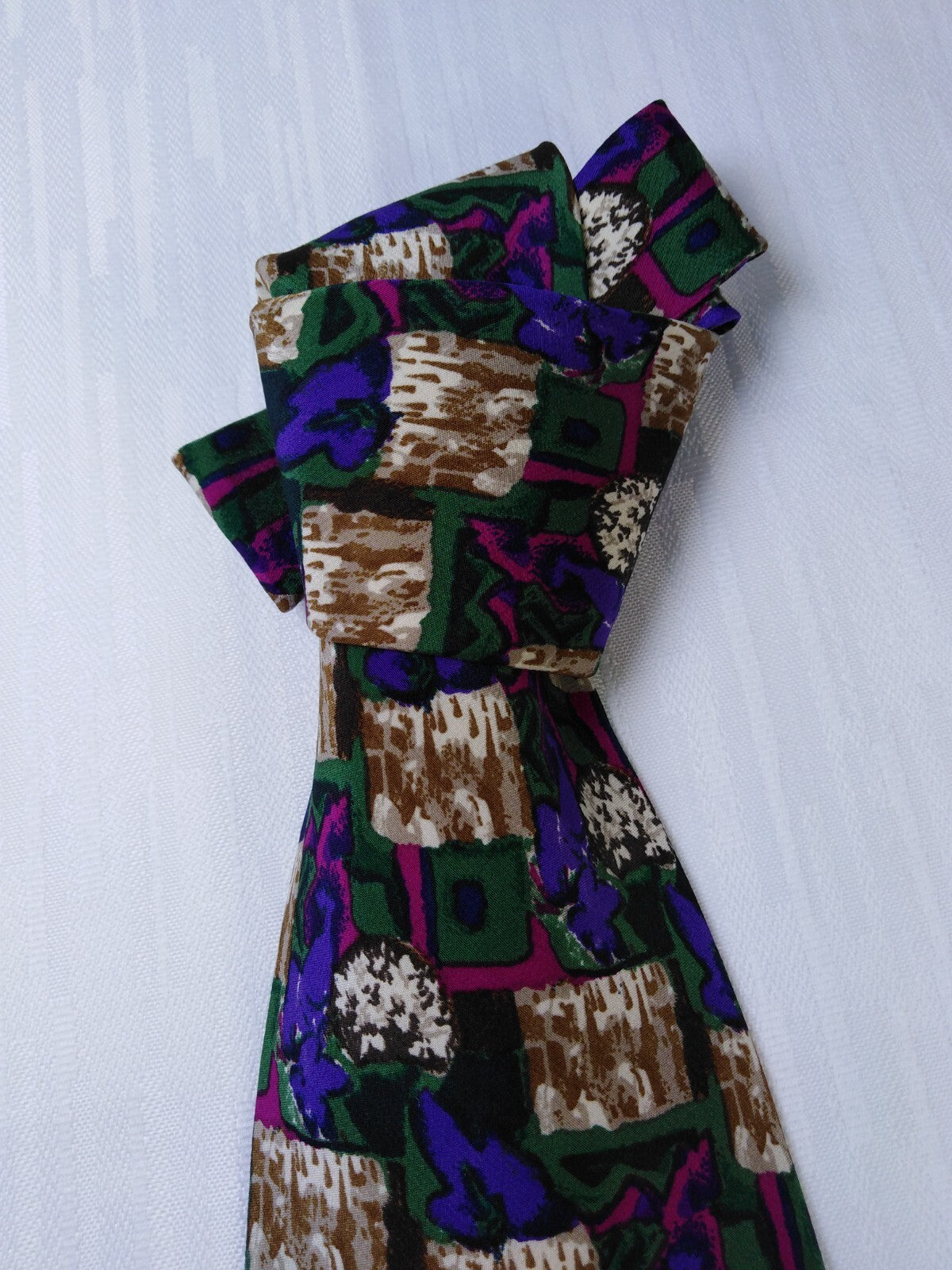 UNGARO PARIS 100% SILK TIE SETA CRAVATTA NECKTIE MADE IN ITALY CLASSIC