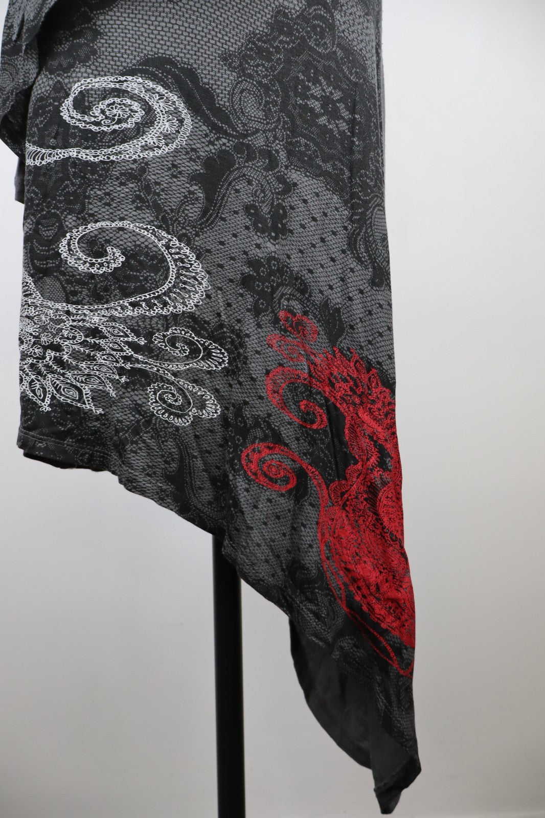 DESIGUAL VESTITO SMANICATO DONNA TG. M WOMAN CASUAL VINTAGE DRESS VISCOSA COTONE