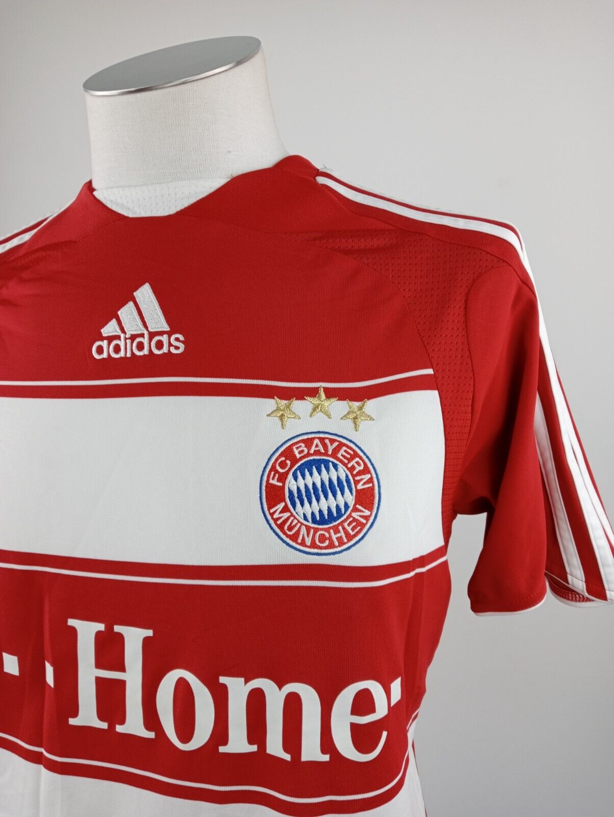 ADIDAS FC BAYERN N 9 MAGLIA CALCIO RAGAZZO 14 ANNI SOCCER TRIKOT JERSEY VINTAGE