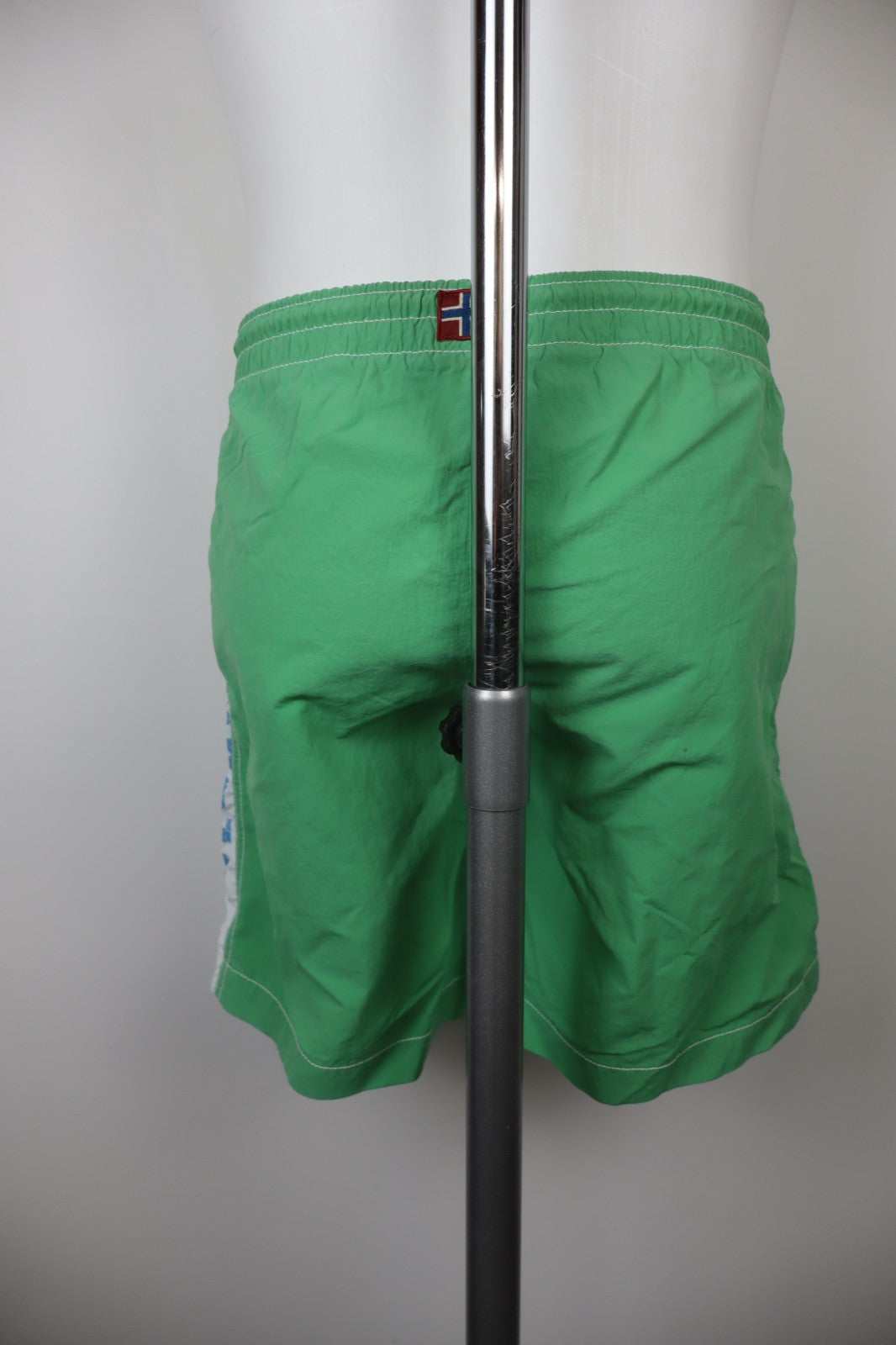 NAPAPIJRI COSTUME PANTALONCINO MARE UOMO TG L MEN SWIMSUIT VINTAGE CASUAL VERDE