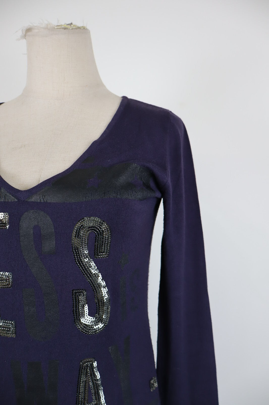 GUESS LOS ANGELES MAGLIA DONNA COTONE TG. M WOMAN T-SHIRT CASUAL VINTAGE COTTON