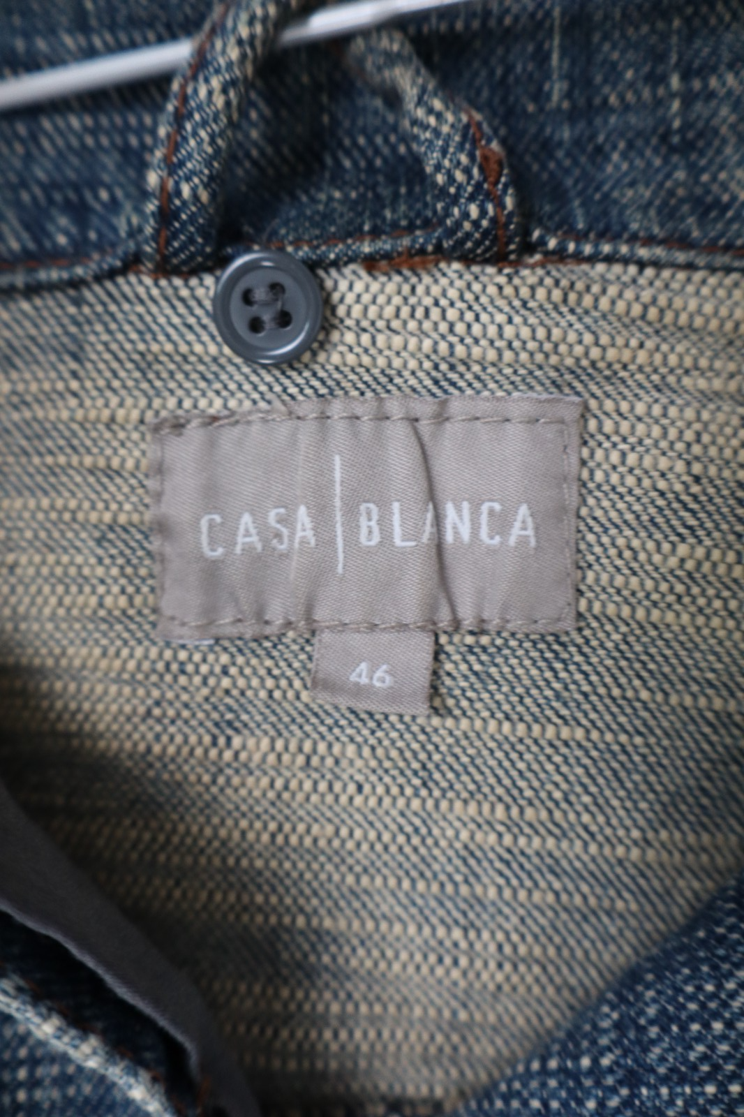 CASA BLANCA GIUBBINO JEAN DONNA Tg. 46 WOMAN DENIM CASUAL JACKET VINTAGE