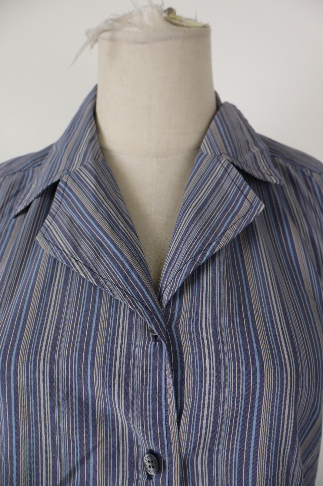 CALVIN KLEIN JEANS CAMICIA SMANICATA DONNA M WOMAN SHIRT CASUAL VINTAGE COTONE