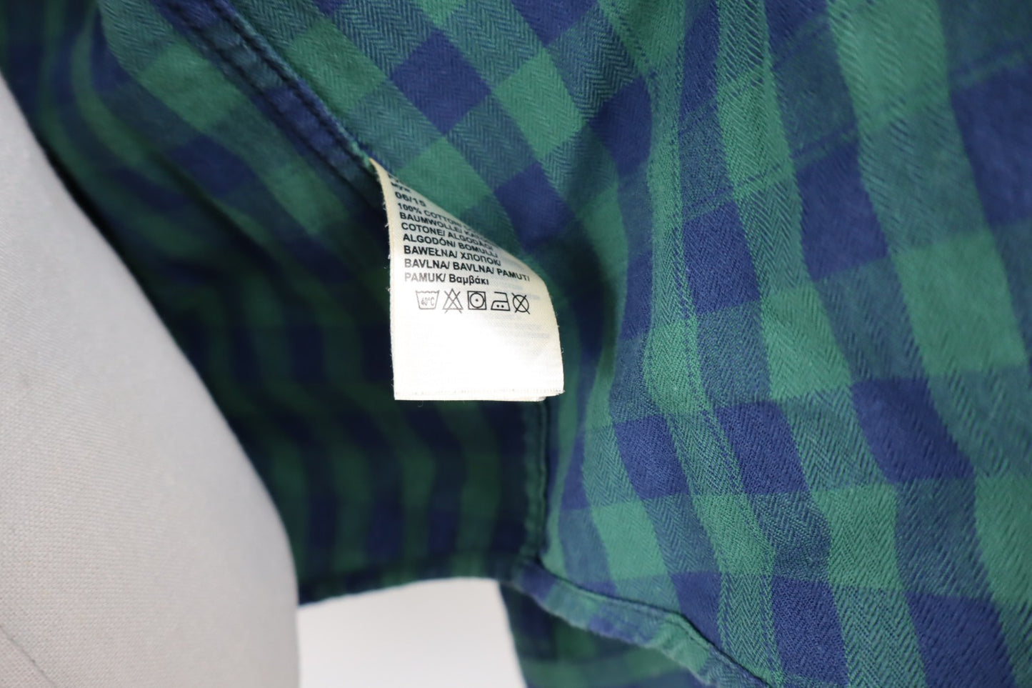 WRANGLER CAMICIA UOMO TG. S MAN CASUAL VINTAGE SHIRT COTONE MANICA LUNGA LOGO