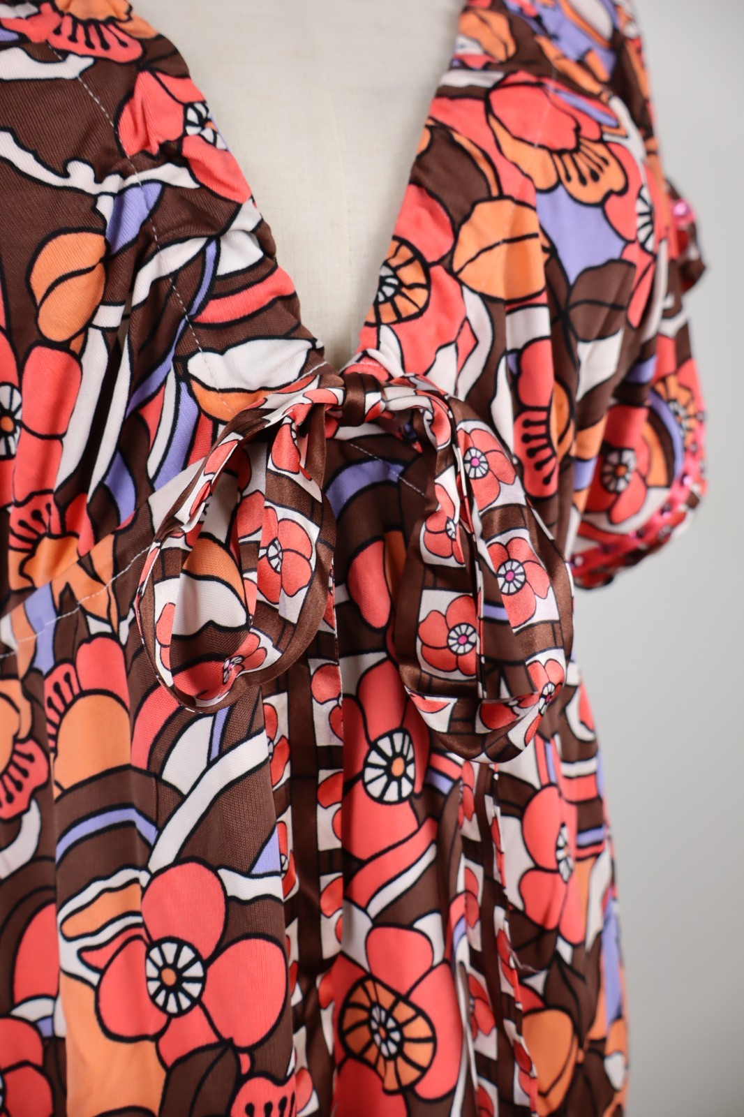 VDP MAGLIA DONNA TG. IV 4 WOMAN CASUAL VINTAGE T-SHIRT SETA SILK SOIE