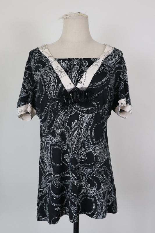 LIU JO MAGLIA DONNA TG. 48 WOMAN CASUAL VINTAGE T-SHIRT TOP