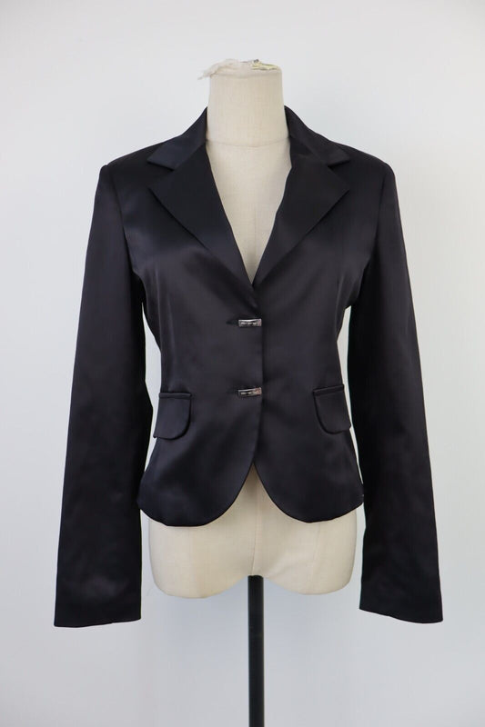 BLAZER GIACCA DONNA Tg 42 WOMAN JACKET LUCIDA MINIMALISTA VINTAGE Y2K 2000'S