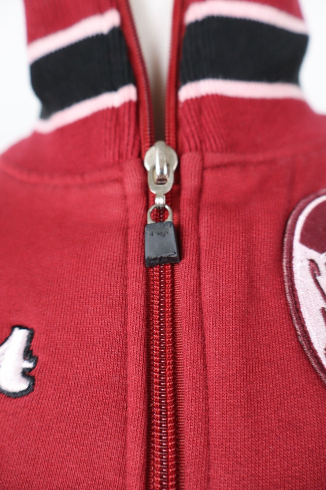 LEGEA SALERNITANA FELPA CON ZIP GIACCA SPORT CALCIO  UOMO Tg 2XS  MAN JACKET