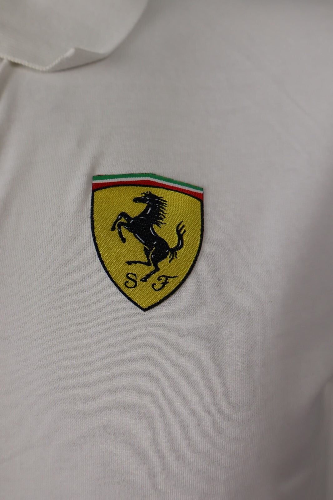 PUMA MAGLIA POLO SCUDERIA FERRARI UOMO Tg 44/46 MAN SHIRT SPORT CASUAL MASSA