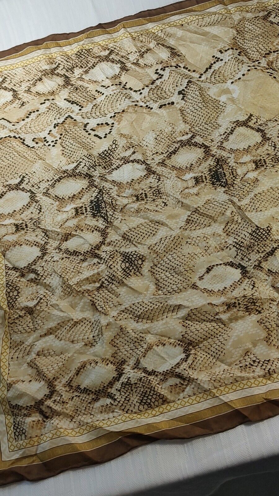 FOULARD 100% SILK SETA SCARVES SCARF SQUARE MADE IN ITALY
