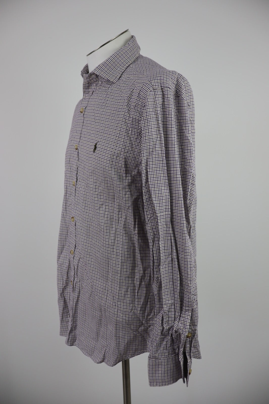 RALPH LAUREN CAMICIA UOMO TG M MAN CASUAL VINTAGE SHIRT COTONE COTTON