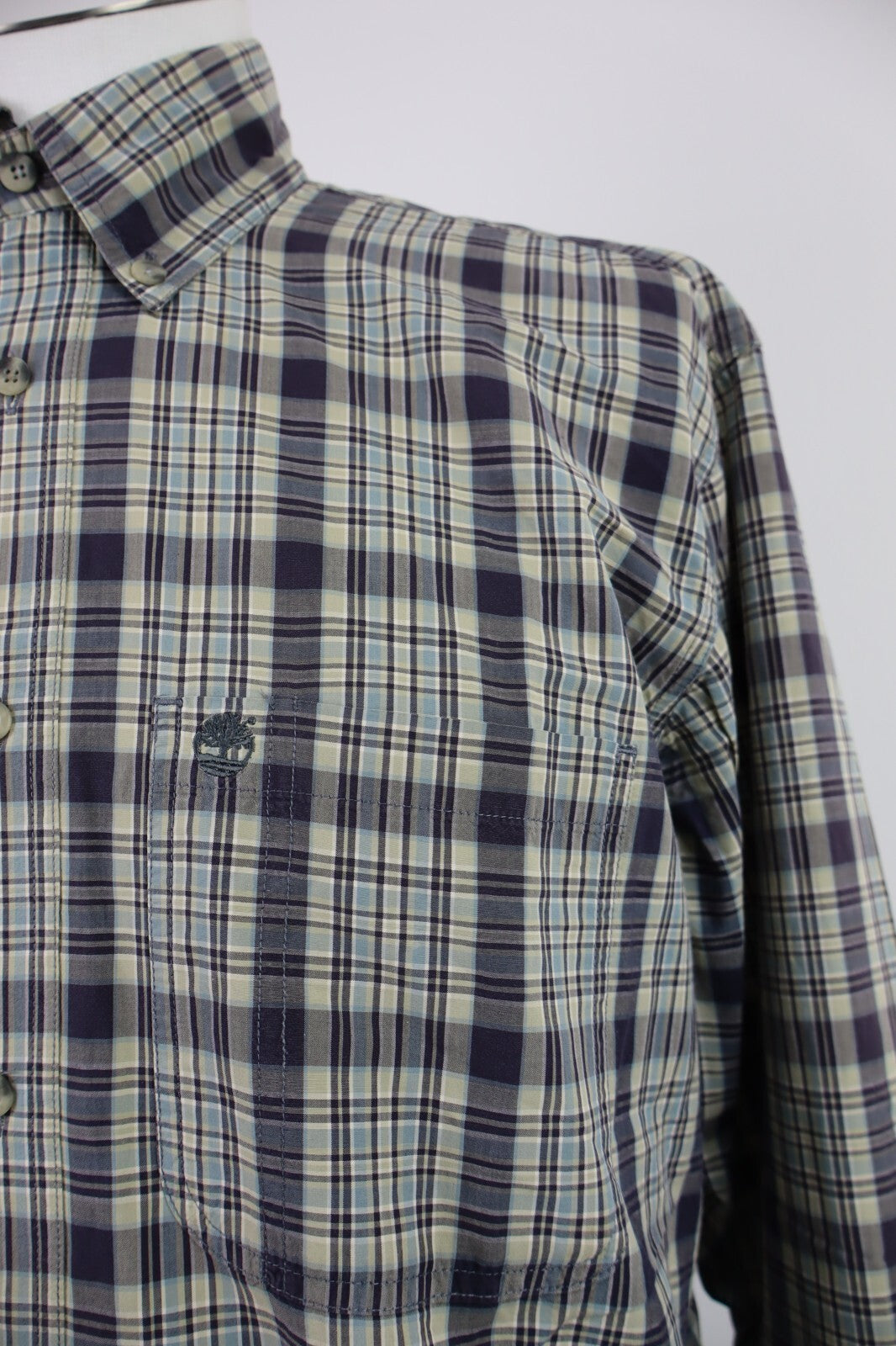 TIMBERLAND CAMICIA UOMO TG. S MAN CASUAL VINTAGE SHIRT COTONE COTTON