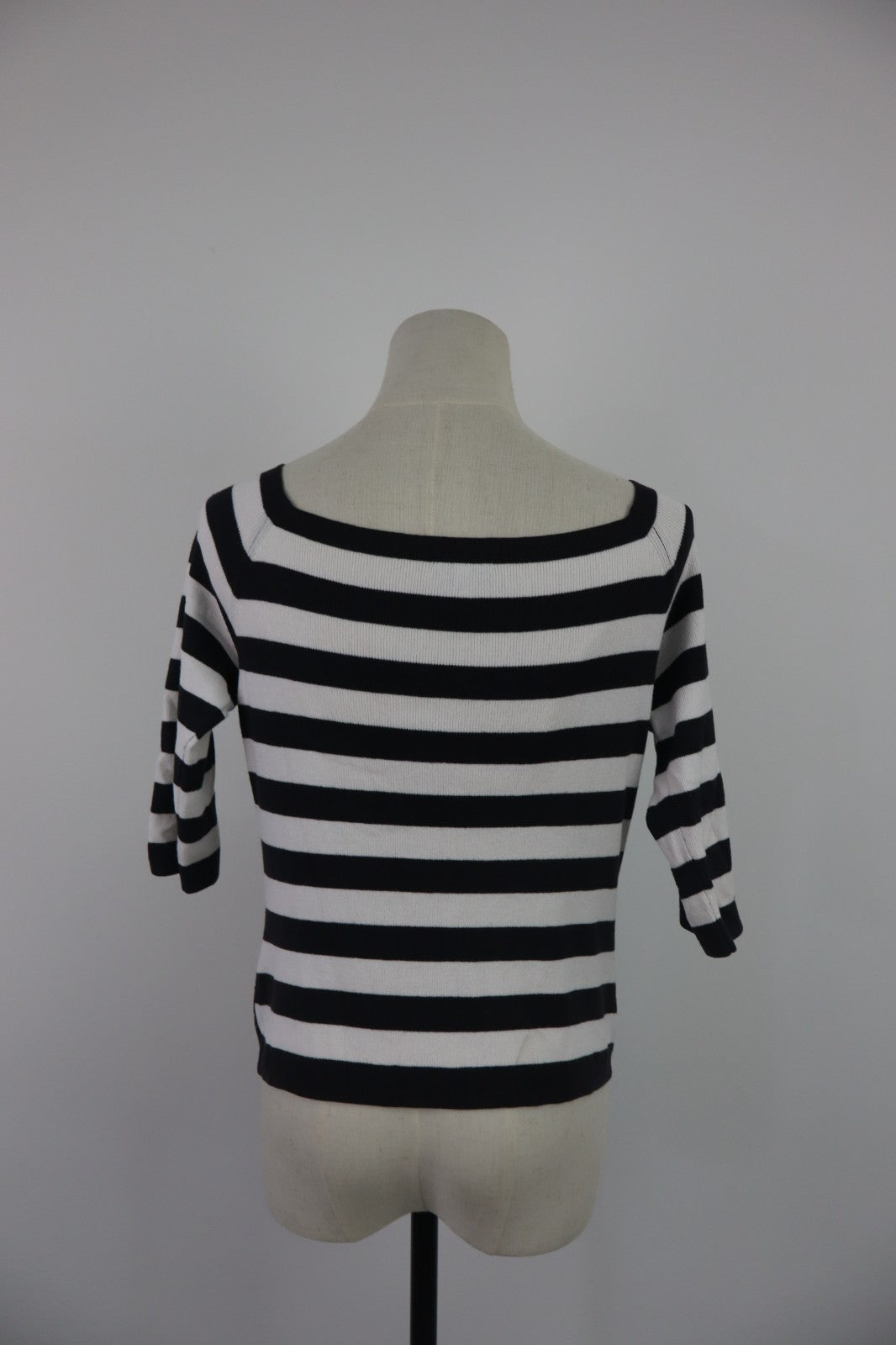 ARMANI JEANS MAGLIA DONNA TG. 40 WOMAN CASUAL VINTAGE T-SHIRT TOP A RIGHE