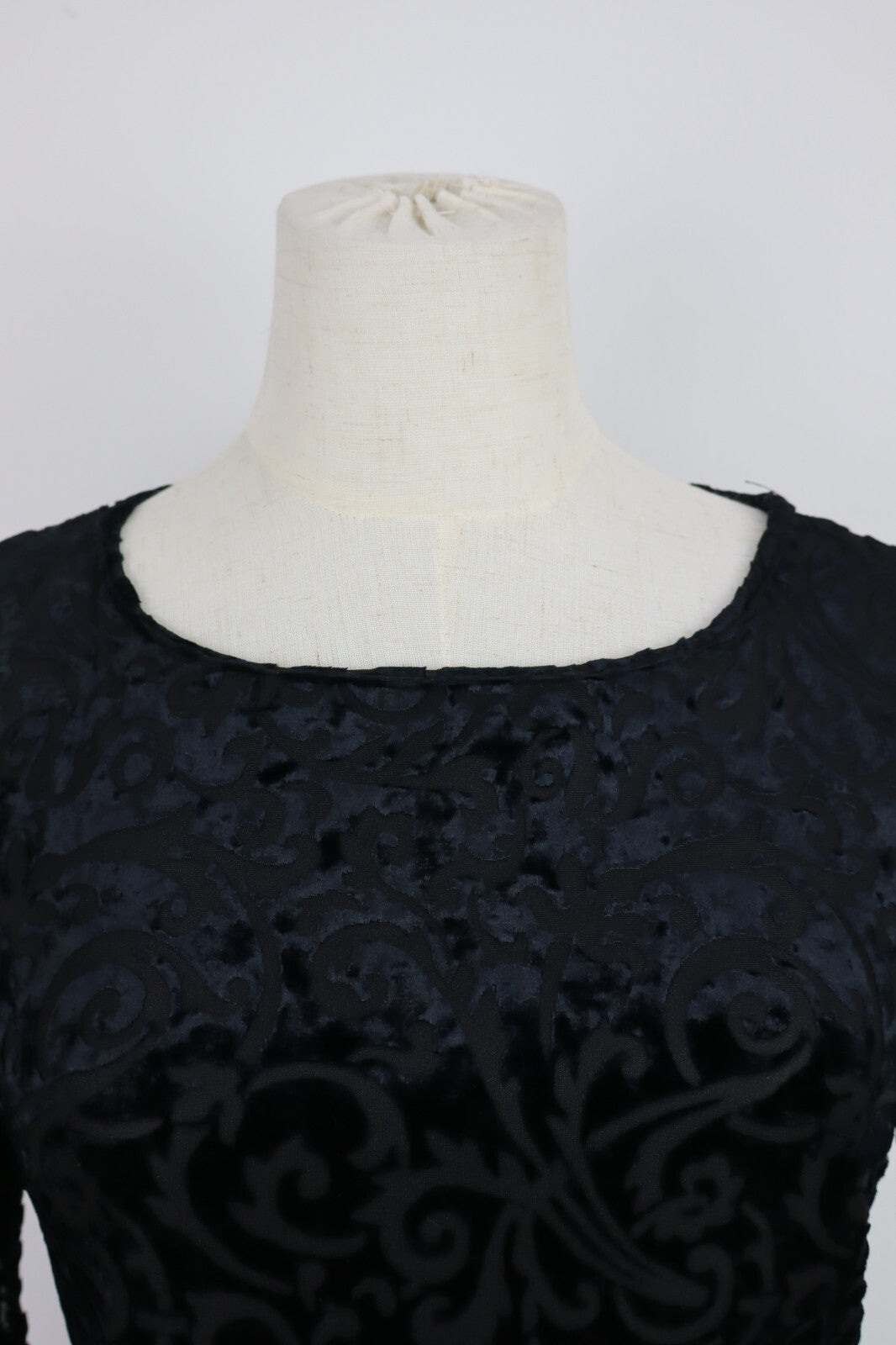 SPORTSTAFF VESTITO DONNA TG. 42 WOMAN CASUAL VINTAGE DRESS VELLUTO