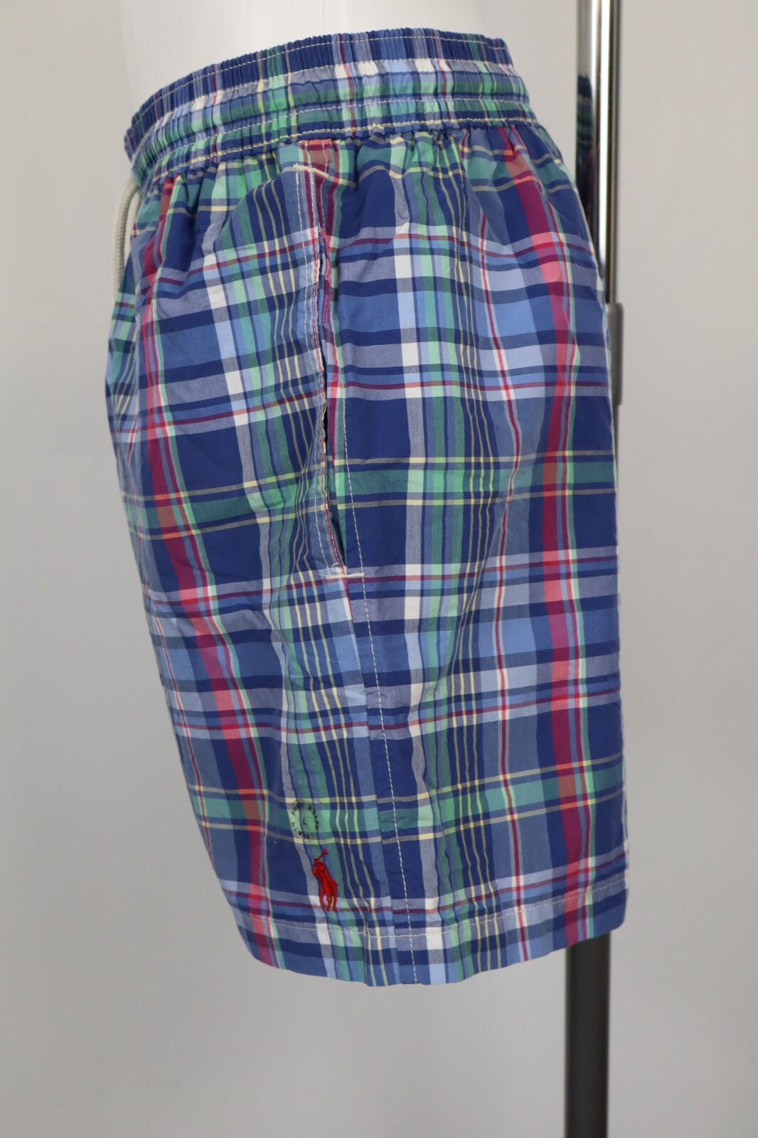 RALPH LAUREN COSTUME PANTALONCINO MARE UOMO TG L MEN SWIMSUIT VINTAGE CASUAL