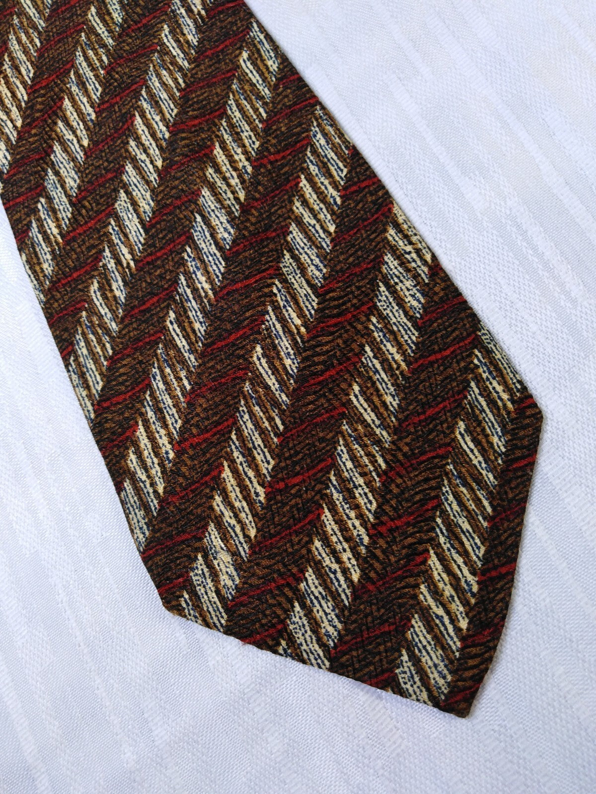 PAL ZILERI 100% SILK TIE SETA CRAVATTA NECKTIE MADE IN ITALY