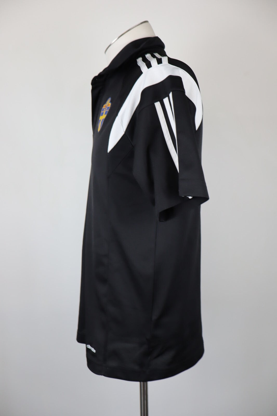 ADIDAS SVEZIA POLO MAGLIA CALCIO UOMO Tg M SOCCER TRIKOT MAN JERSEY SPORT