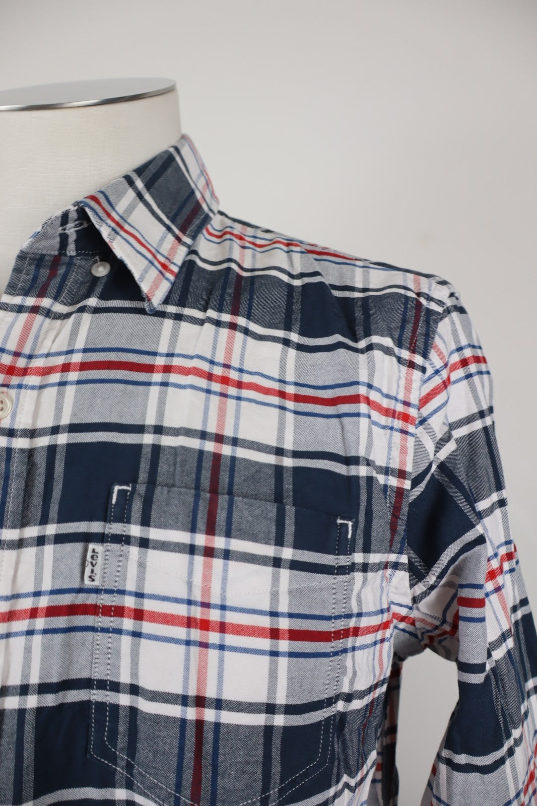 LEVI'S SAN FRANCISCO CAMICIA UOMO TG M MAN CASUAL COTONE VINTAGE SHIRT COTTON