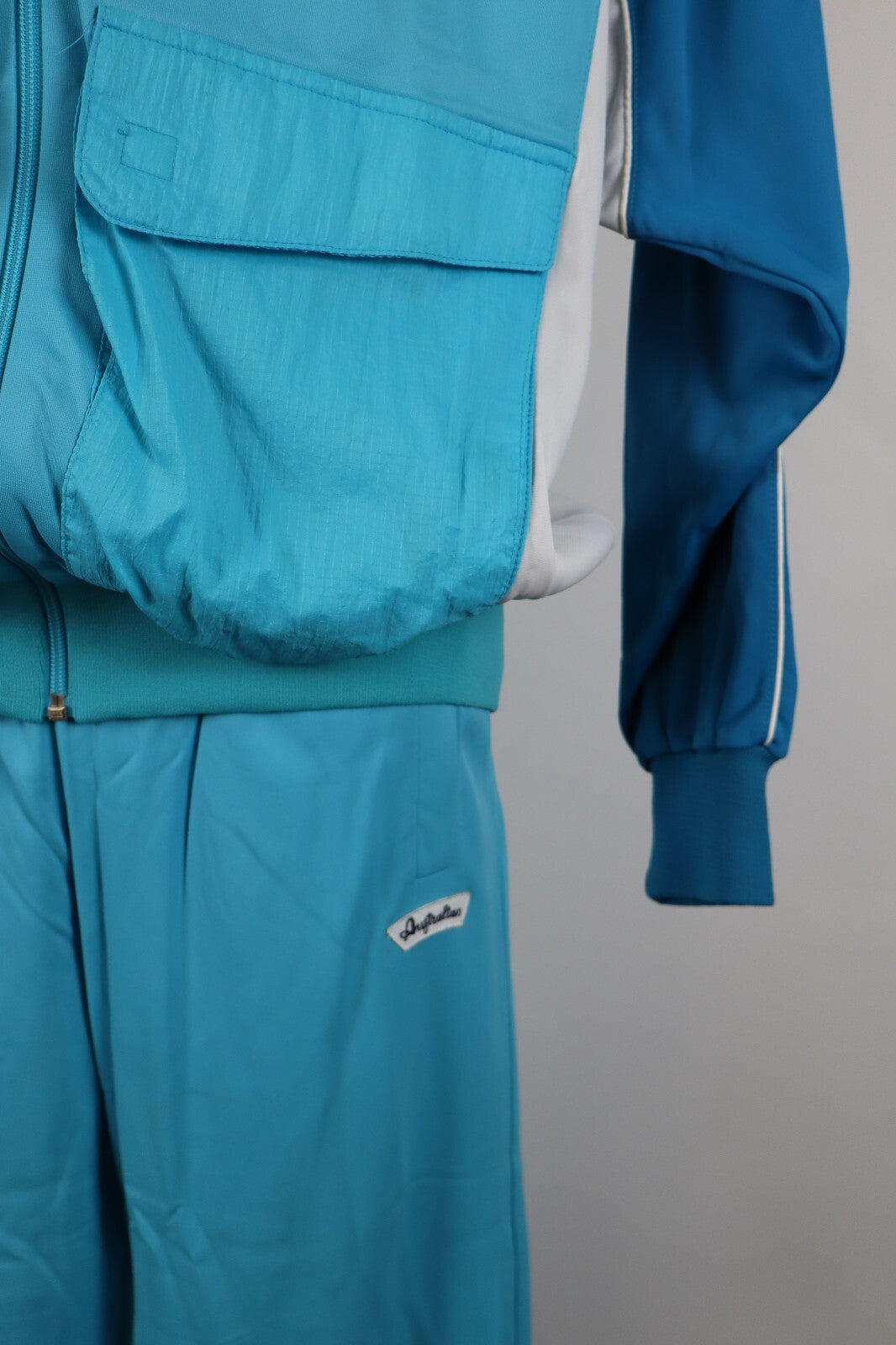 AUSTRALIAN TUTA COMPLETA Tg 50 TRACKSUIT JACKET GIACCA PANTS UOMO SPORT