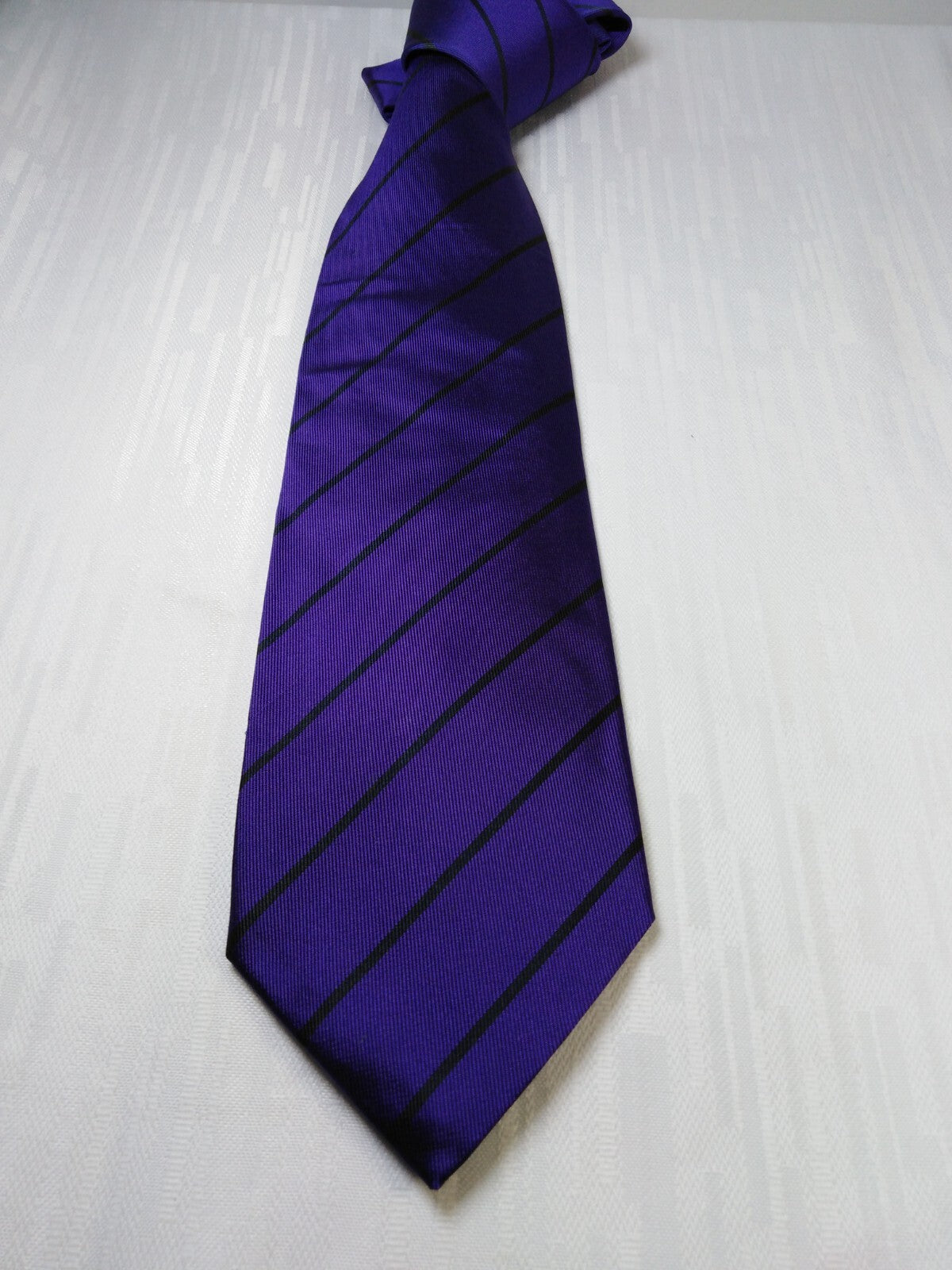 PICARDI NAPOLI 100% SETA SILK TIE CRAVATTA NECKTIE VINTAGE ITALY SELF TIPPED