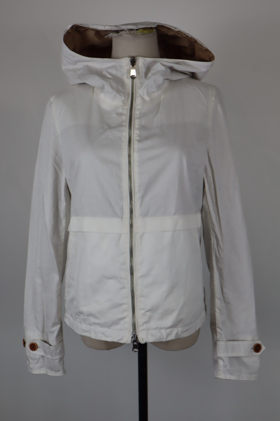 GEOX GIUBBINO DONNA TG 42 WOMAN JACKET GIACCA CASUAL VINTAGE COTONE DOUBLEFACE