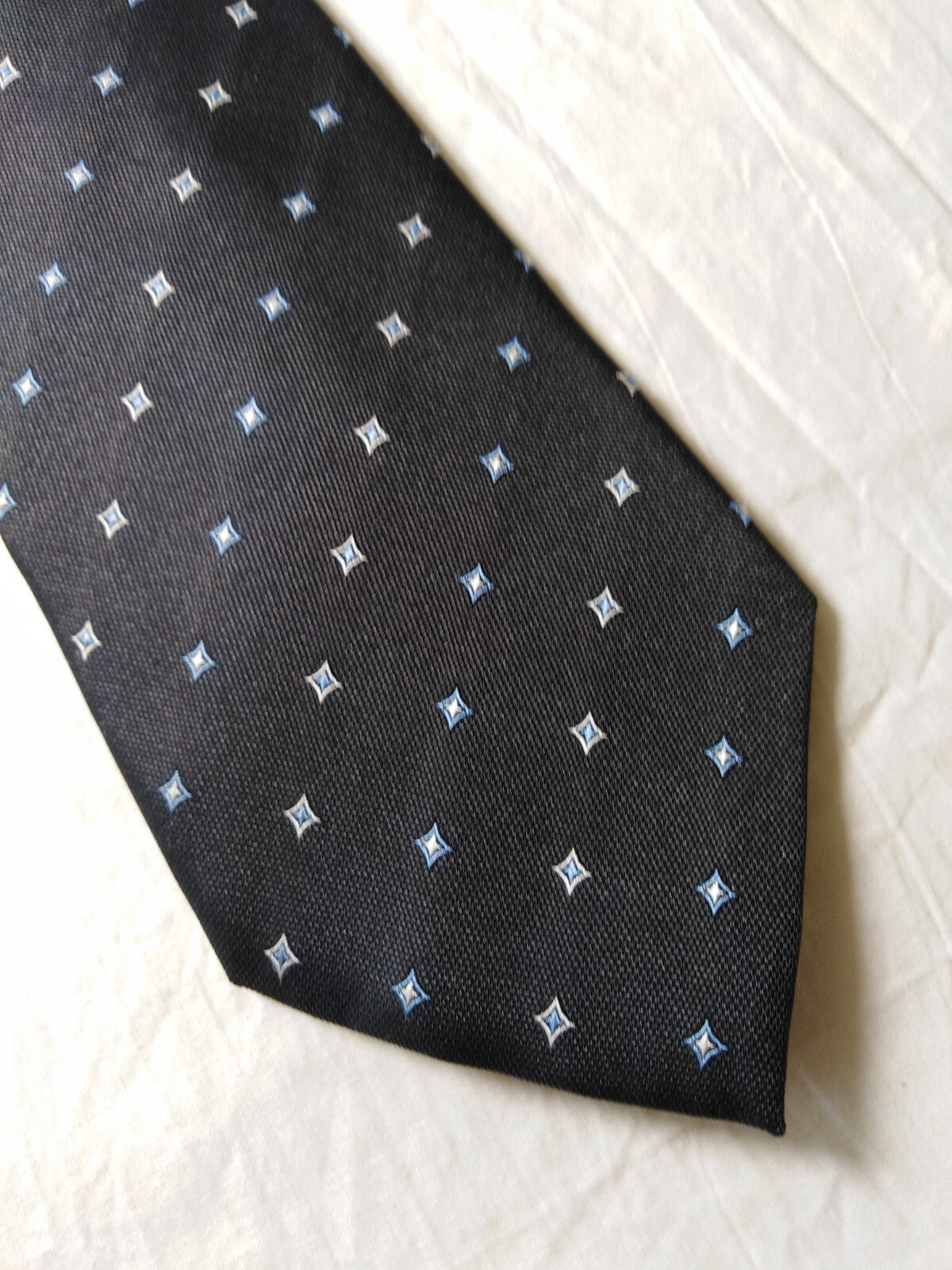 NINO SALZANO 100% SILK TIE SETA CRAVATTA NECKTIE MADE IN ITALY