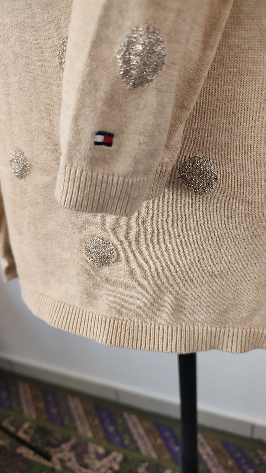 HILFIGER MAGLIONE DONNA Tg. XS WOMAN CASUAL SWEATER COTONE