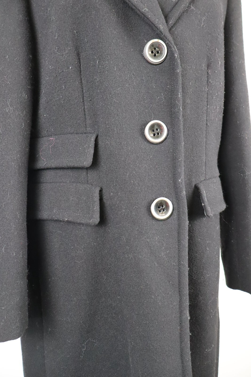 MARELLA CAPPOTTO LANA GIACCA DONNA TG 44 WOMAN WOOL COAT VINTAGE CASUAL