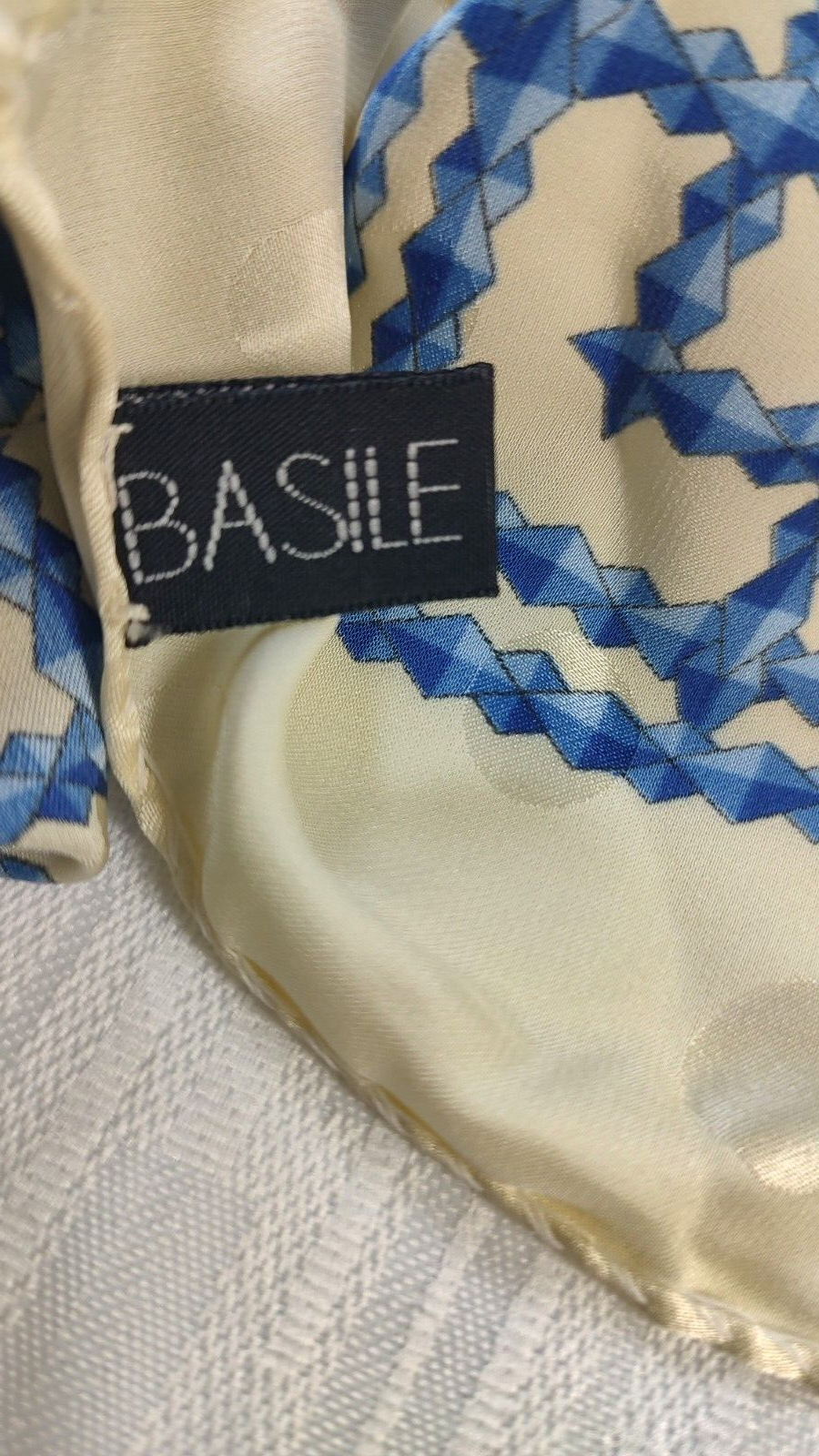 BASILE FOULARD 100% SILK SCARVES SCARF SQUARE SETA MADE IN ITALY