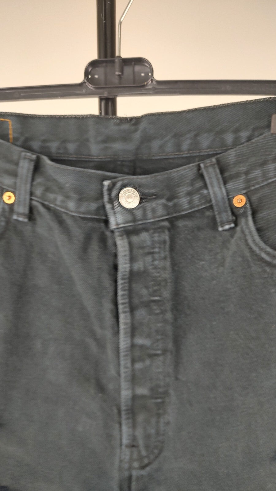 LEVI'S 501 PANTALONCINO DENIM JEANS DONNA TG W36 WOMAN VINTAGE SHORTS CASUAL
