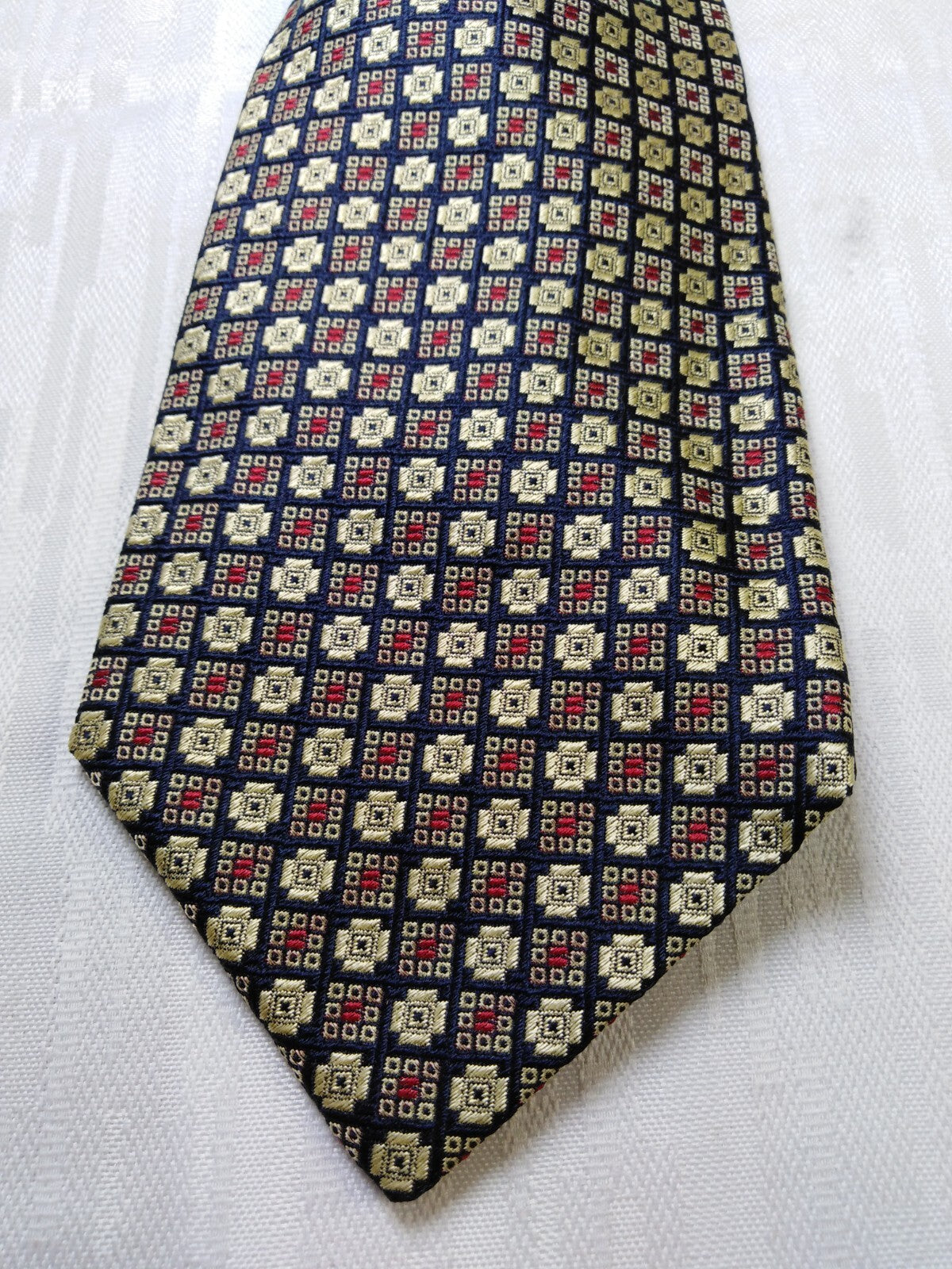 PROCHOWNICK MILANO 100% SILK TIE SETA CRAVATTA NECKTIE ITALY VINTAGE CLASSIC