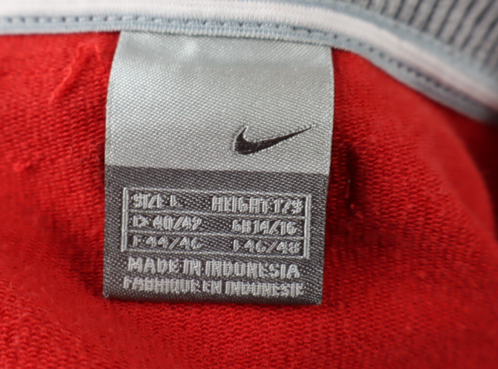 NIKE FELPA DONNA Tg L WOMAN CASUAL VINTAGE SPORT SWEATSHIRT COTONE COTTON