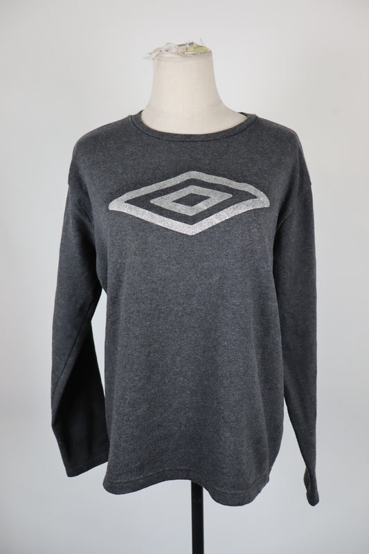 UMBRO FELPA MAGLIA DONNA Tg M WOMEN CASUAL VINTAGE SPORT SWEATSHIRT