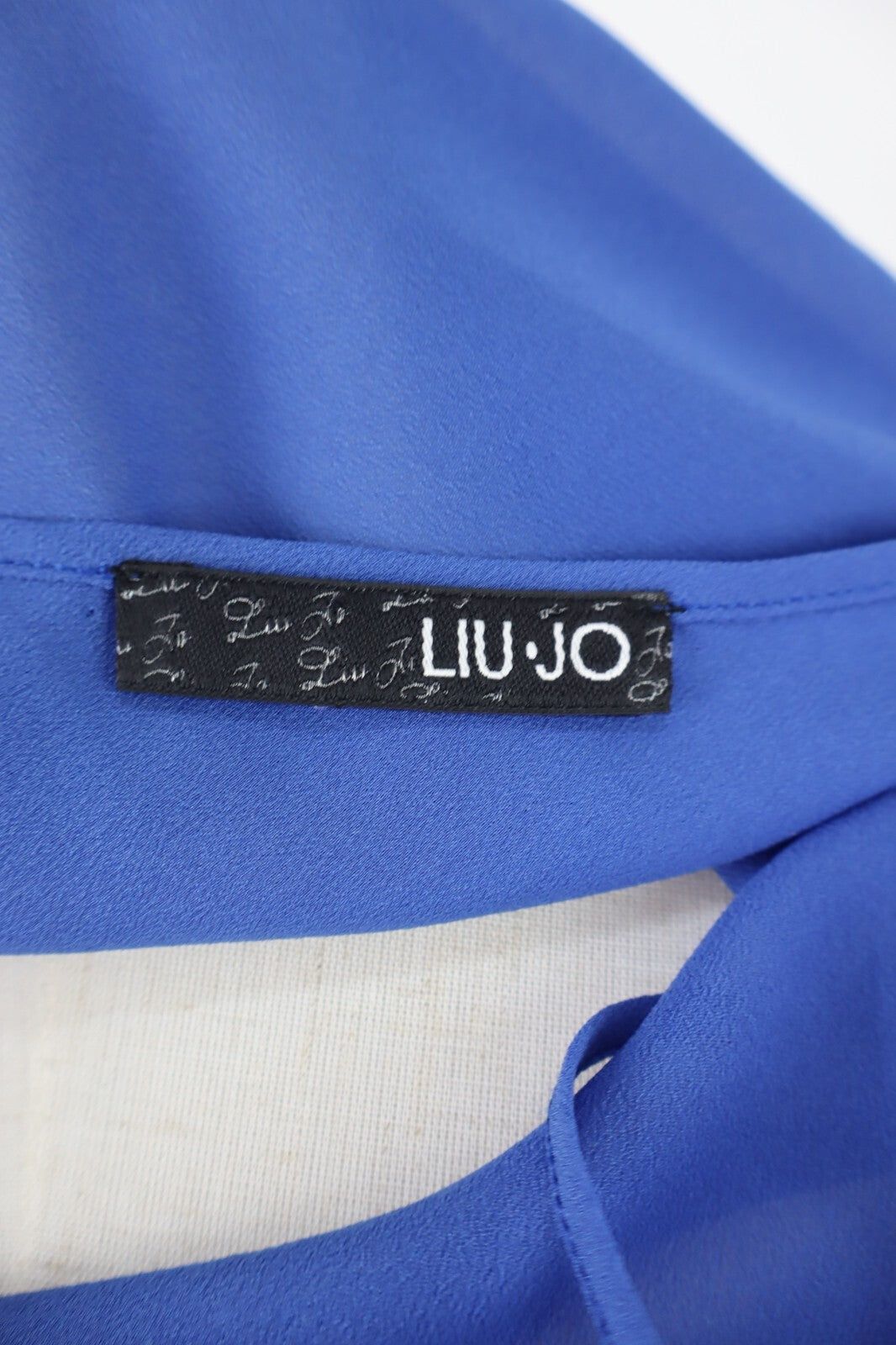 LIU JO VESTITO DONNA TG. S WOMAN CASUAL VINTAGE DRESS ABITO TRASPARENTE