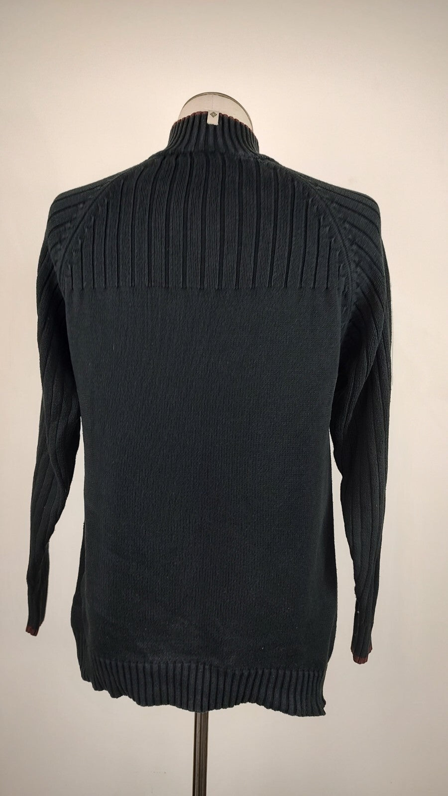 COLUMBIA MAGLIONE COTONE VINTAGE UOMO M MAN SWEATER CASUAL VINTAGE