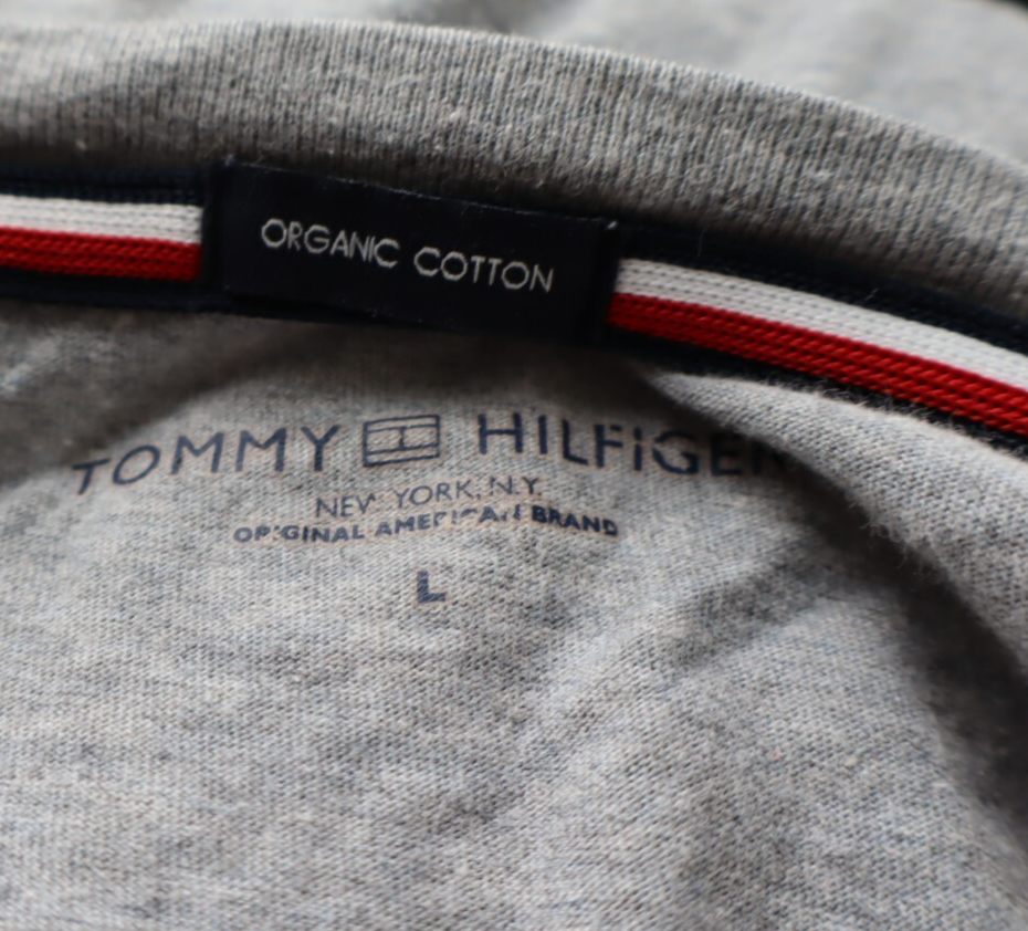 TOMMY HILFIGER MAGLIA UOMO TG L MAN T-SHIRT CASUAL VINTAGE COTONE