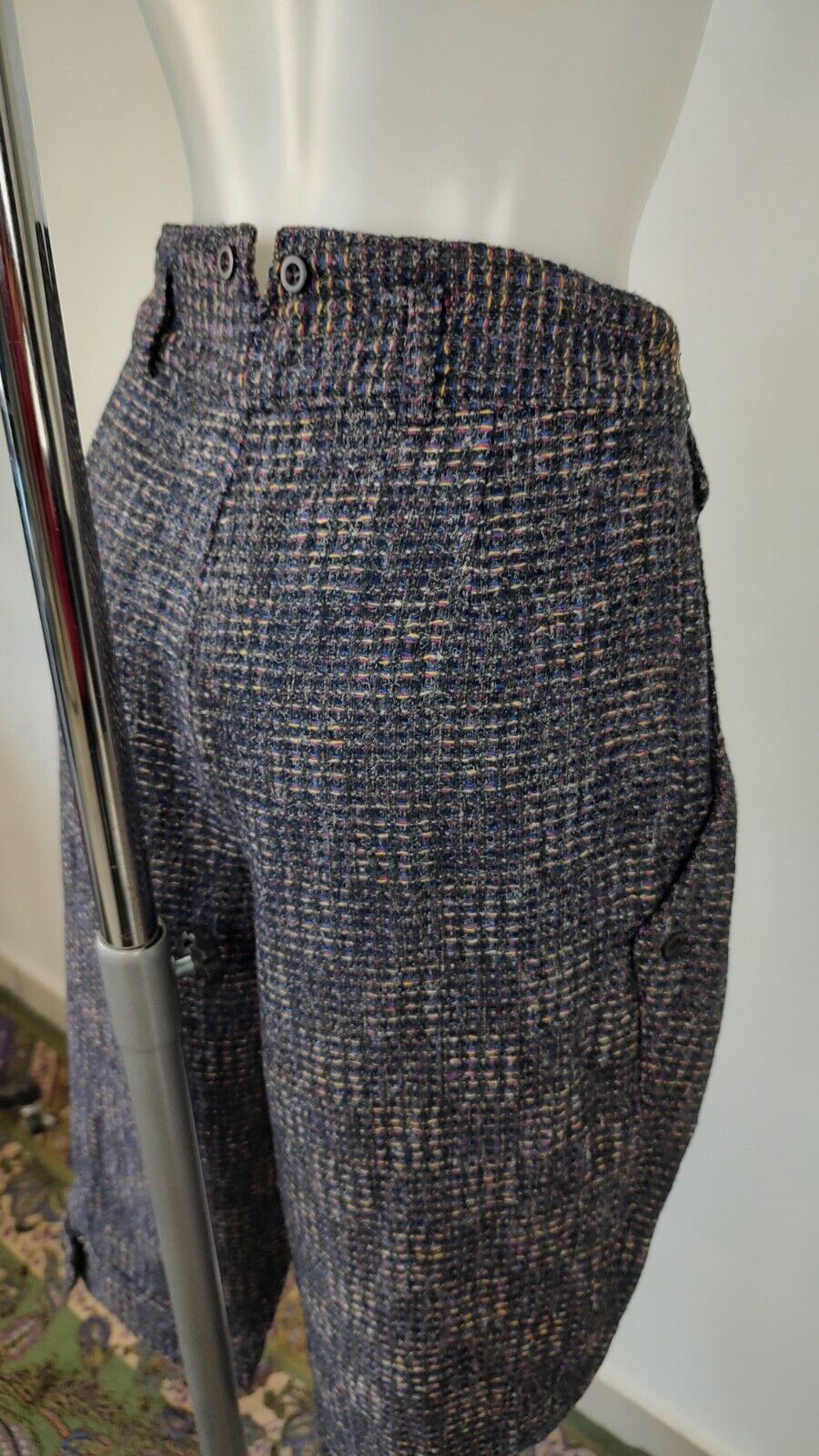CALVIN KLEIN PANTALONCINO BERMUDA DONNA 40 WOMAN VINTAGE SHORTS CASUAL LANA