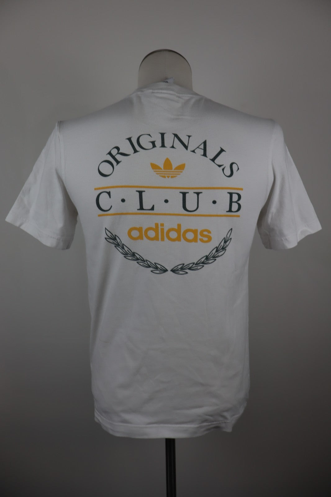 ADIDAS CLUB MAGLIA UOMO TG XS MAN COTTON T-SHIRT CASUAL COTONE VINTAGE LOGO