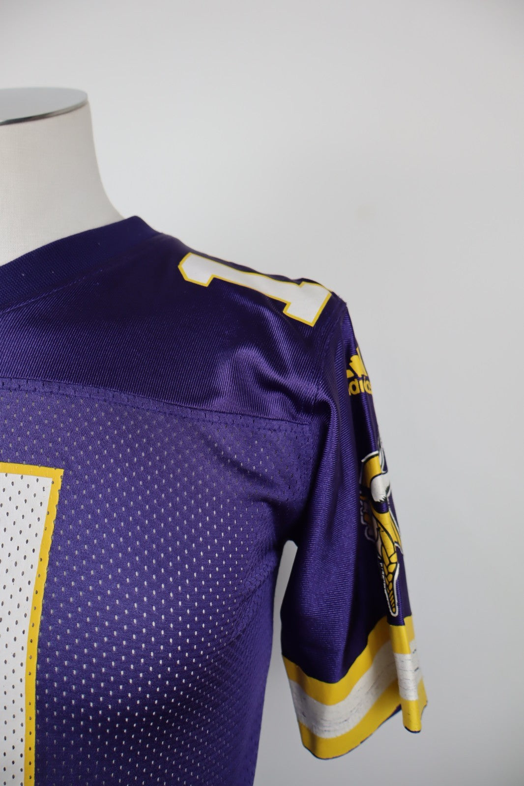 ADIDAS NFL VIKINGS CULPEPPER N 11 MAGLIA UOMO FOOTBALL  TG. S SPORT T-SHIRT MAN