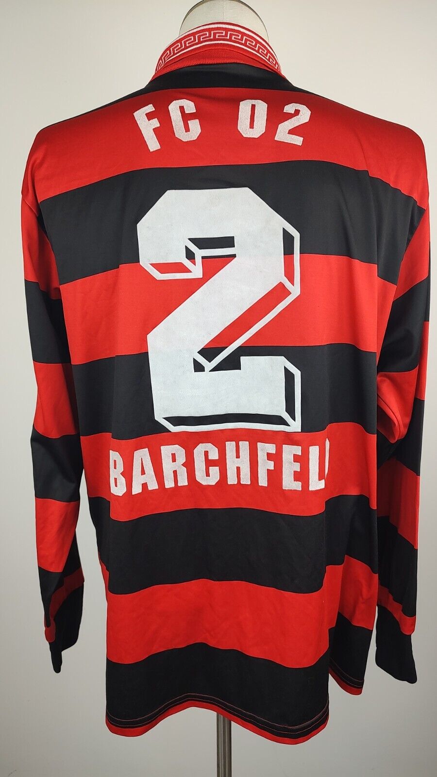 FINALE BARCHFELD MAGLIA CALCIO UOMO Tg XL SOCCER N.2 TRIKOT JERSEY